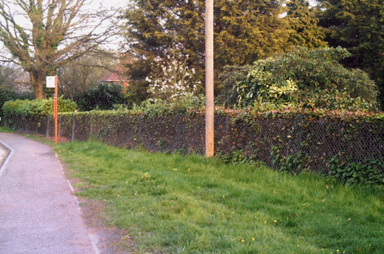 Bus Stop viewed from the West