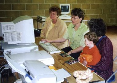 Digitising photographs.